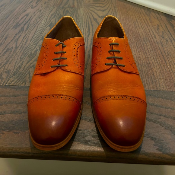 Men’s 7 Buffalo Caramel Faux Leather - Picture 1 of 3
